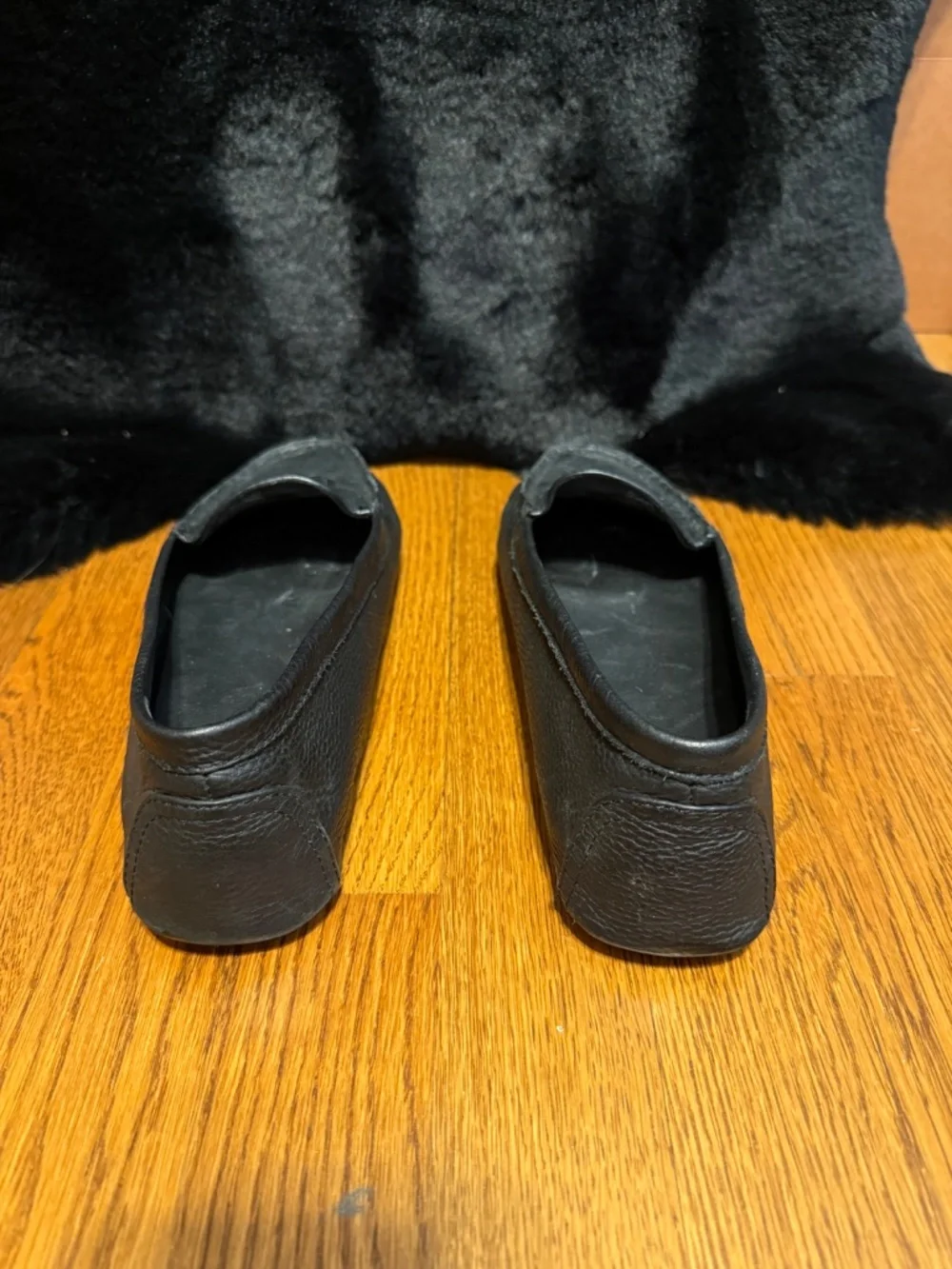 Tory Burch black Lowell driving shoes